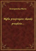 Mgła przejrzyste tkanki przędzie... - ebook