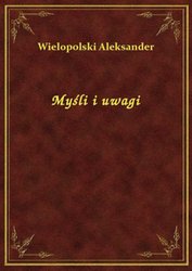 : Myśli i uwagi - ebook